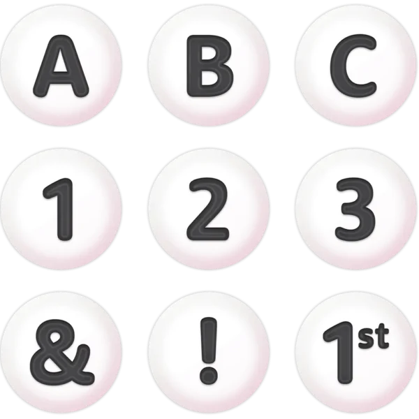 Friendship Beads Circle Letters