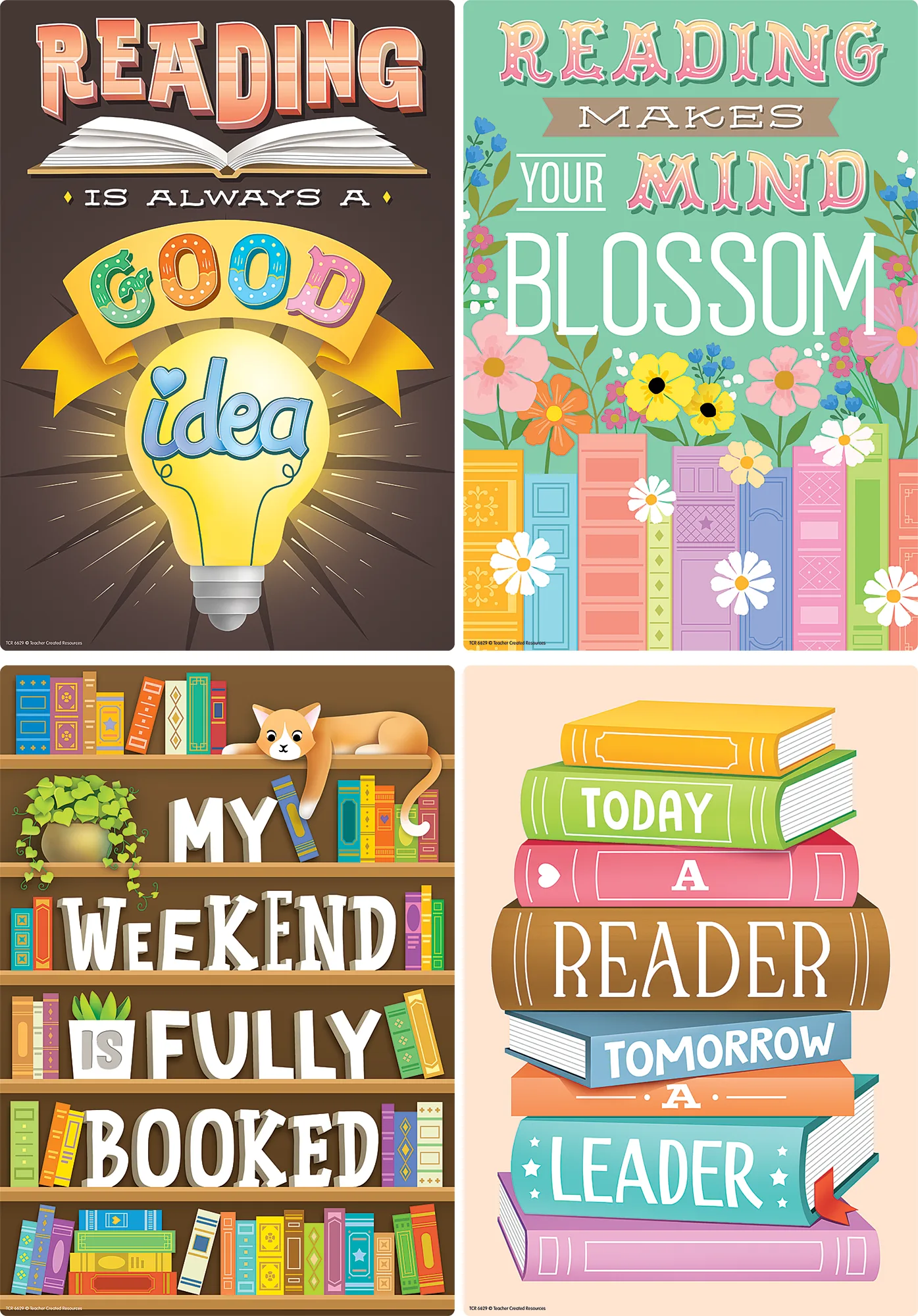 Reading Is Fun Small Poster Pack - Image 2