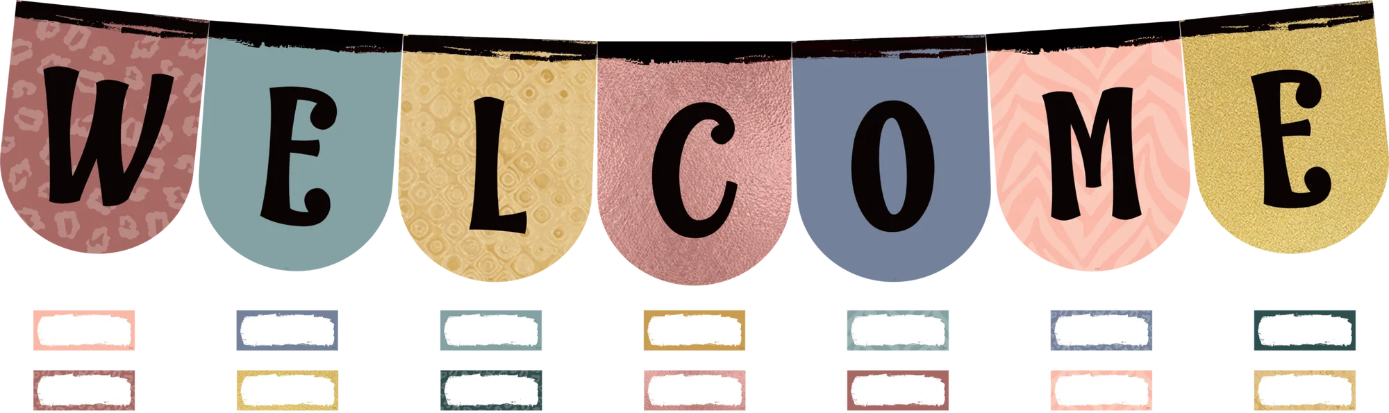 Wonderfully Wild Welcome Bunting Bulletin Board