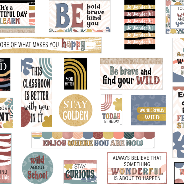 Wonderfully Wild Mini Bulletin Board
