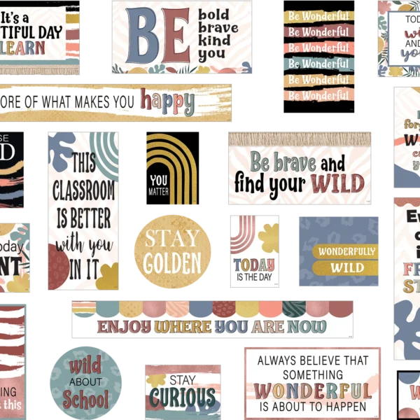 Wonderfully Wild Mini Bulletin Board
