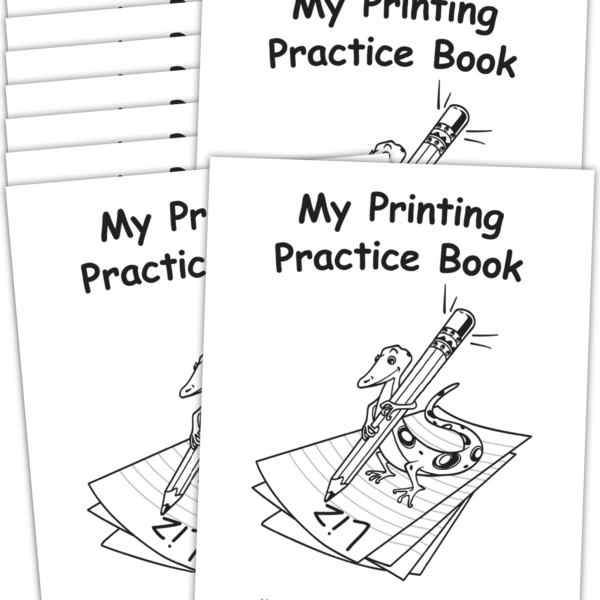 My Own Books: My Printing Practice Book, 10-Pa