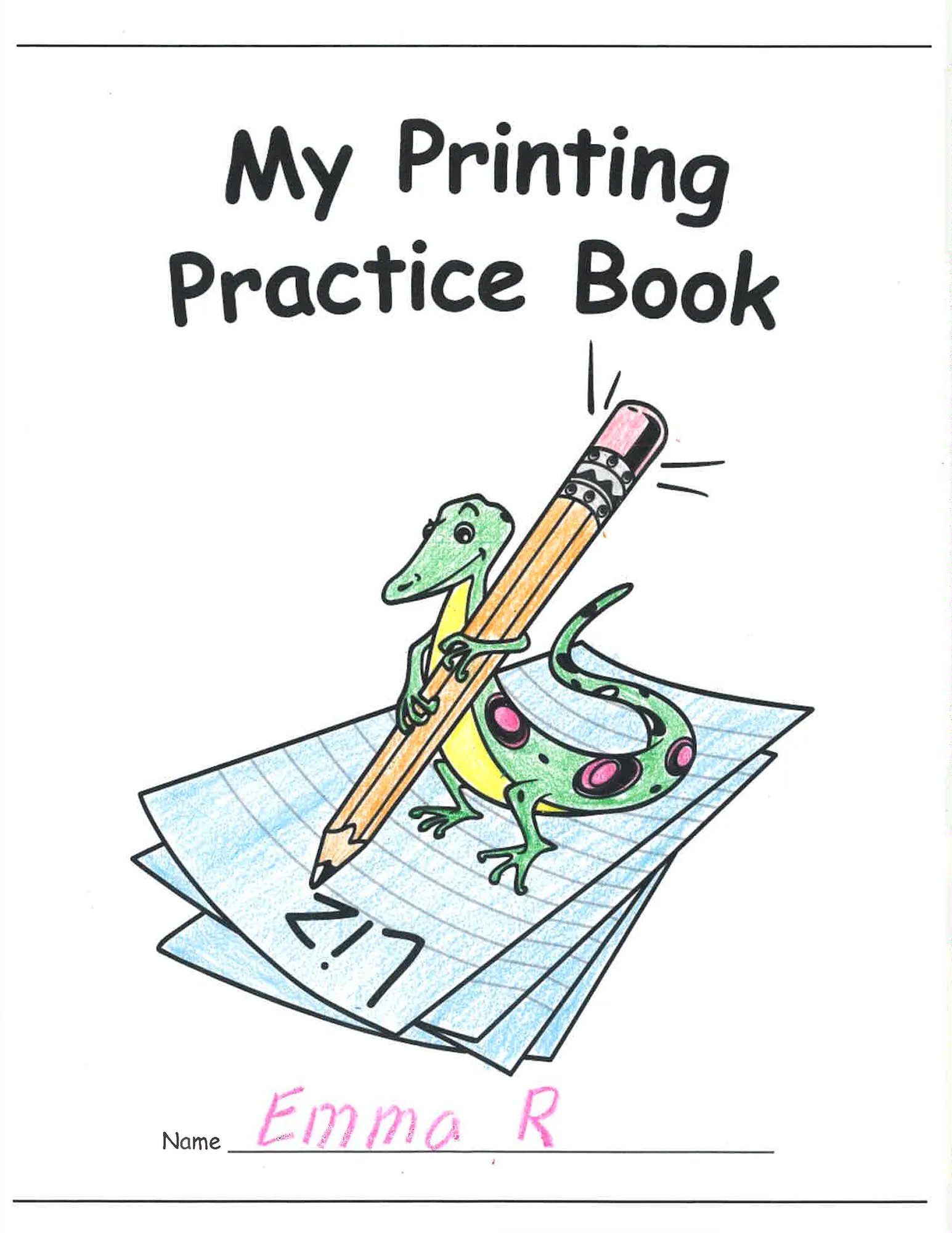 My Own Books: My Printing Practice Book, 10-Pa - Image 2