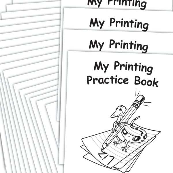 My Own Books: My Printing Practice Book, 25-Pa