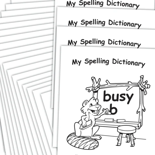 My Own Books: My Spelling Dictionary, 25-Pa