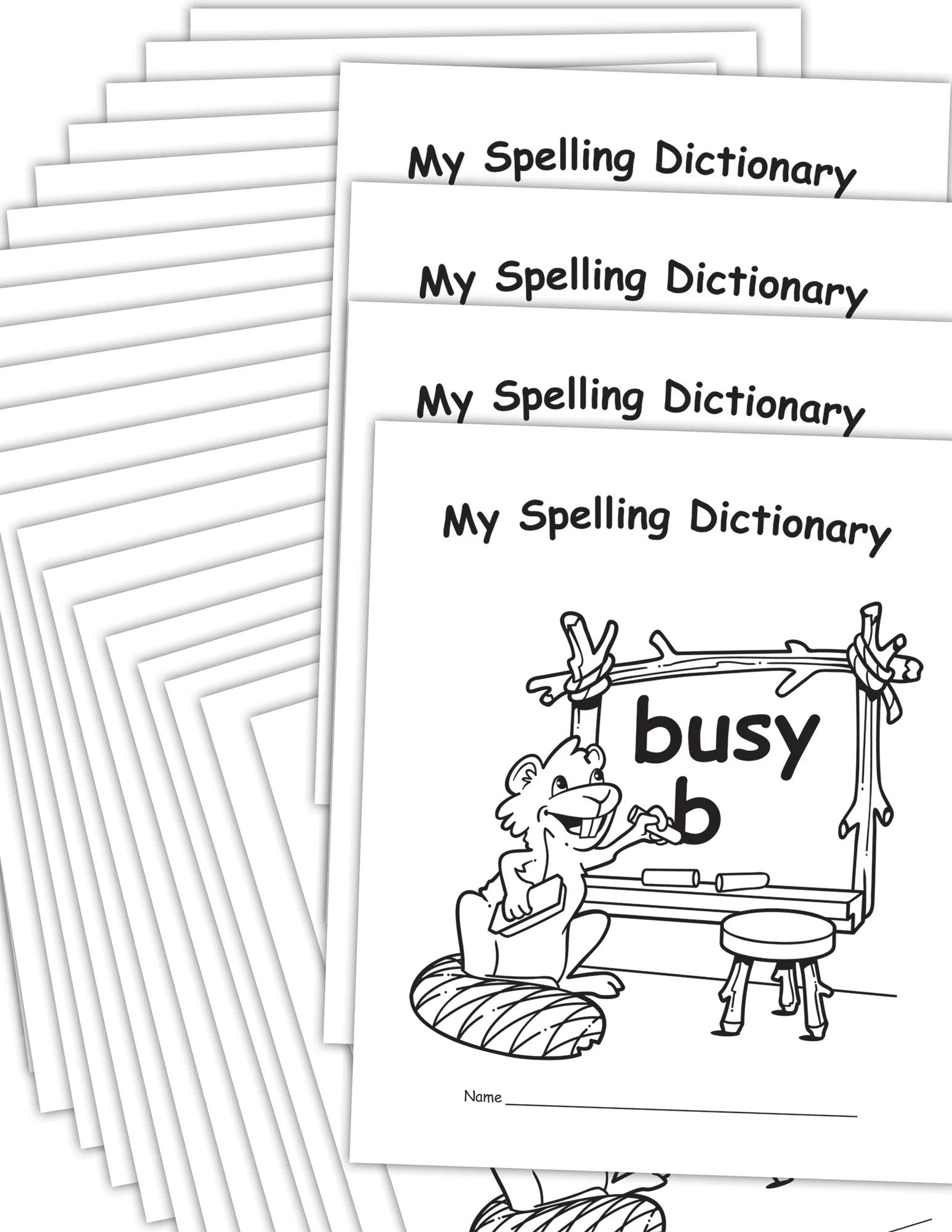 My Own Books: My Spelling Dictionary, 25-Pa