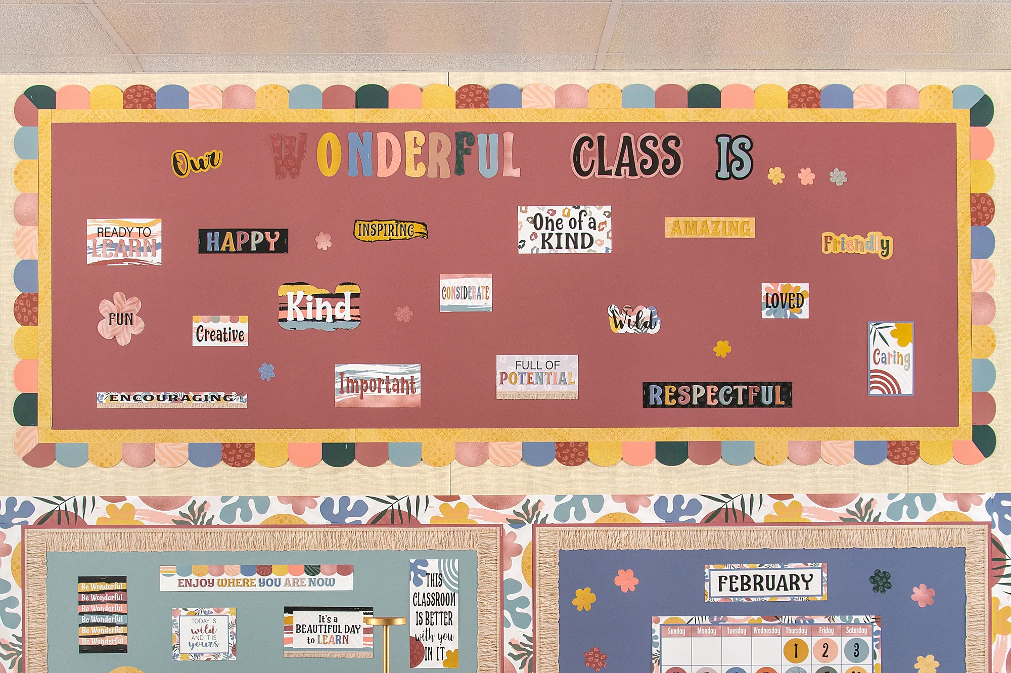 Wonderfully Wild Our Wonderful Class Mini Bulletin Board - Image 2