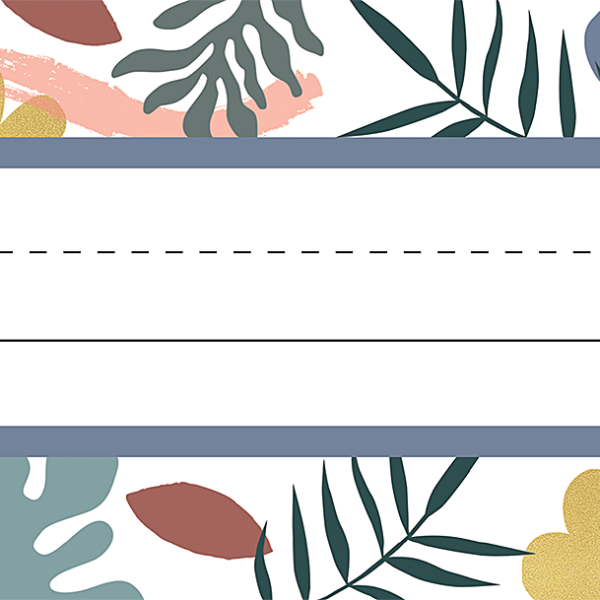 Wonderfully Wild Flat Name Plates