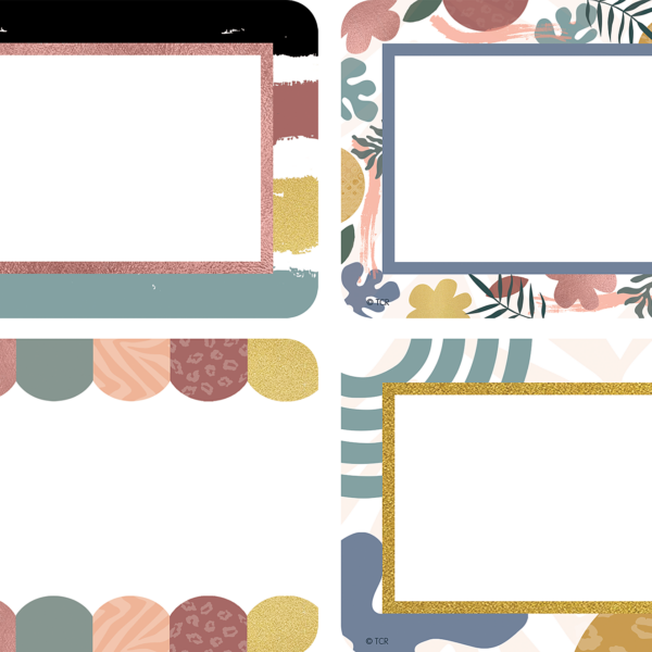 Wonderfully Wild Name Tags/Labels - Multi-Pack