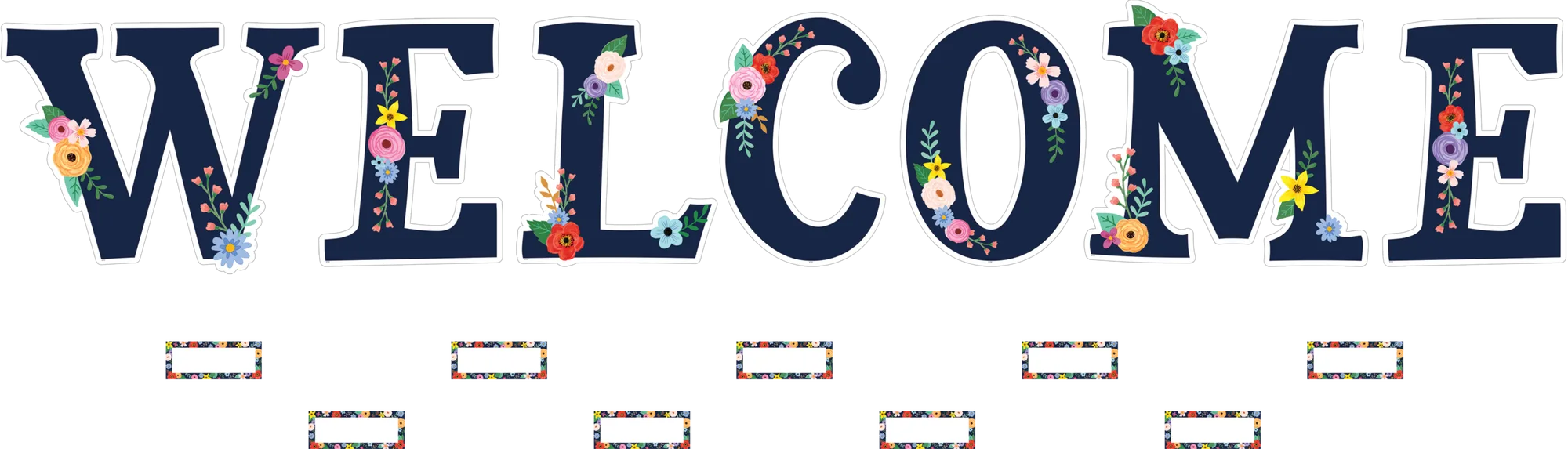 Wildflowers Welcome Bulletin Board