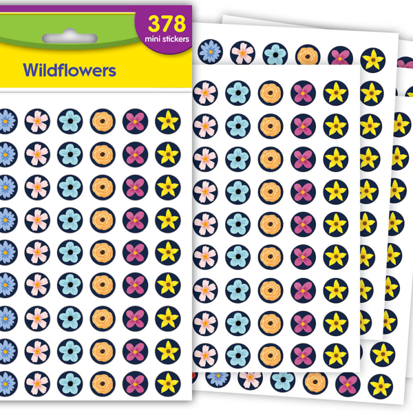 Wildflowers Mini Stickers