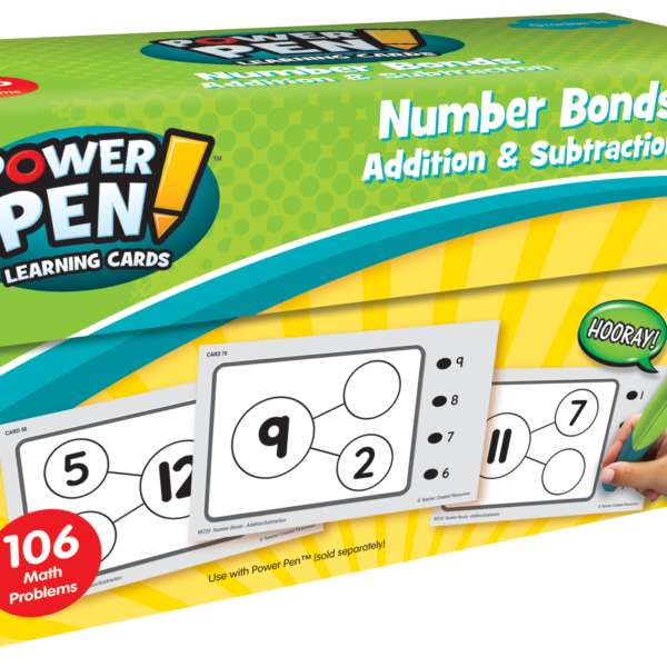Power Pen Learning Cards: Number Bonds - Addition & Subtractio