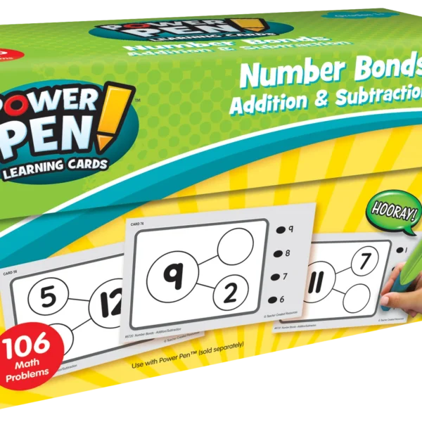 Power Pen Learning Cards: Number Bonds - Addition & Subtractio