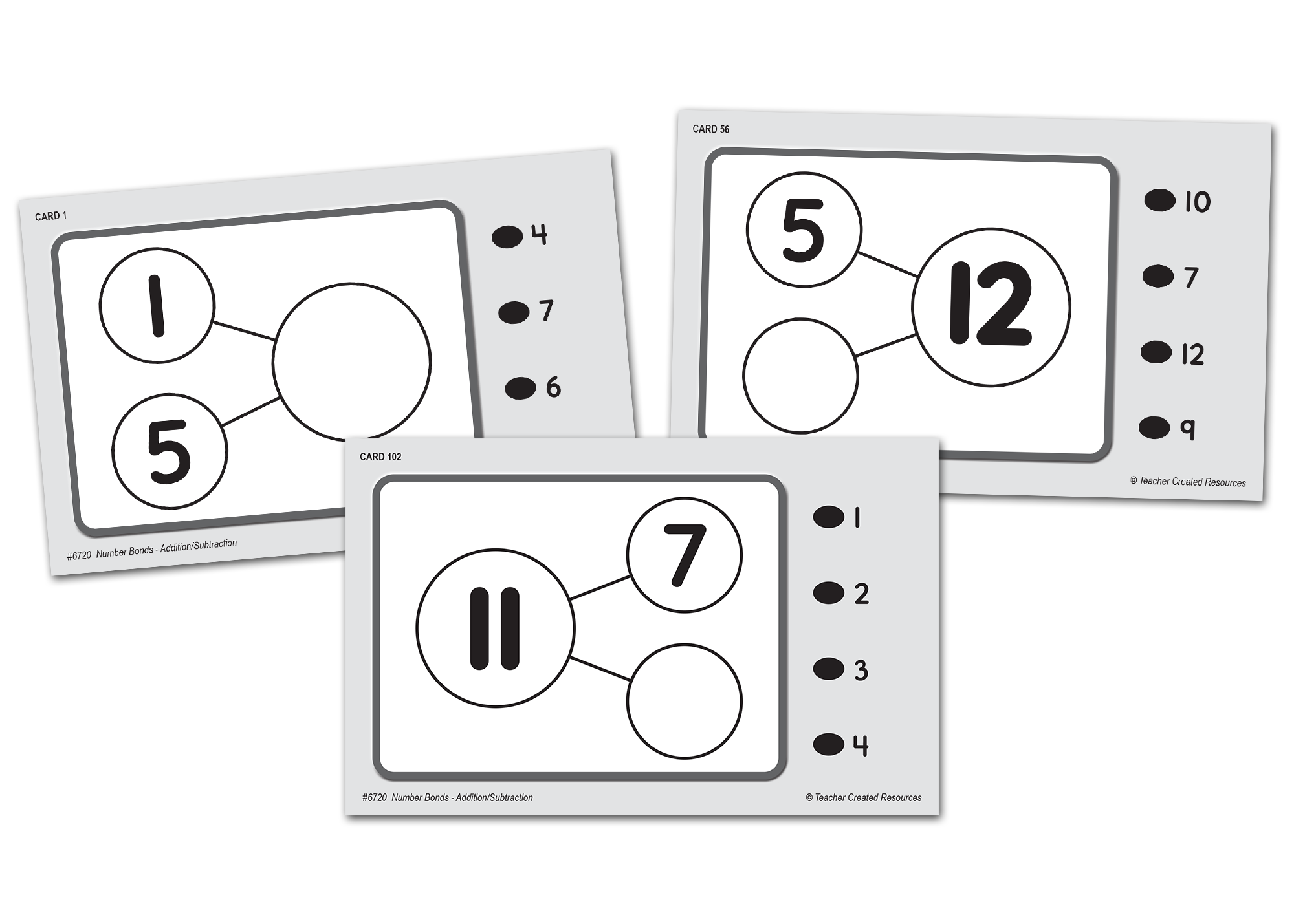 Power Pen Learning Cards: Number Bonds - Addition & Subtractio - Image 2