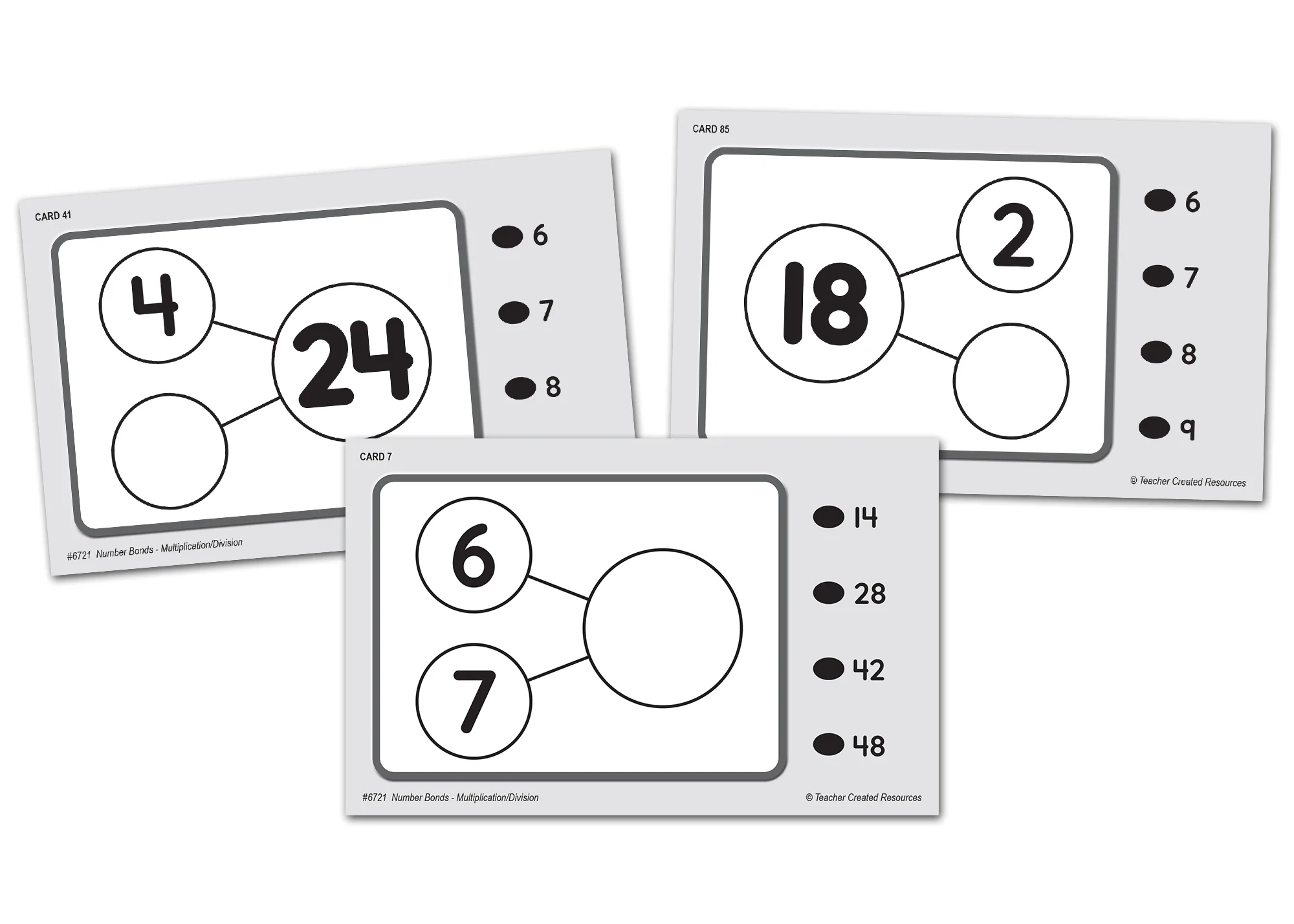 Power Pen Learning Cards: Number Bonds - Multiplication & Divisio - Image 2