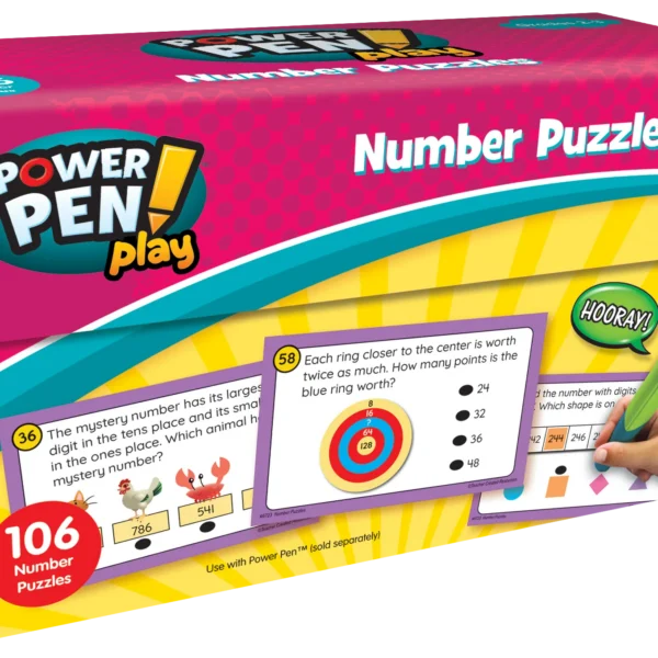 Power Pen Play: Number Puzzles (Gr. 2-3)
