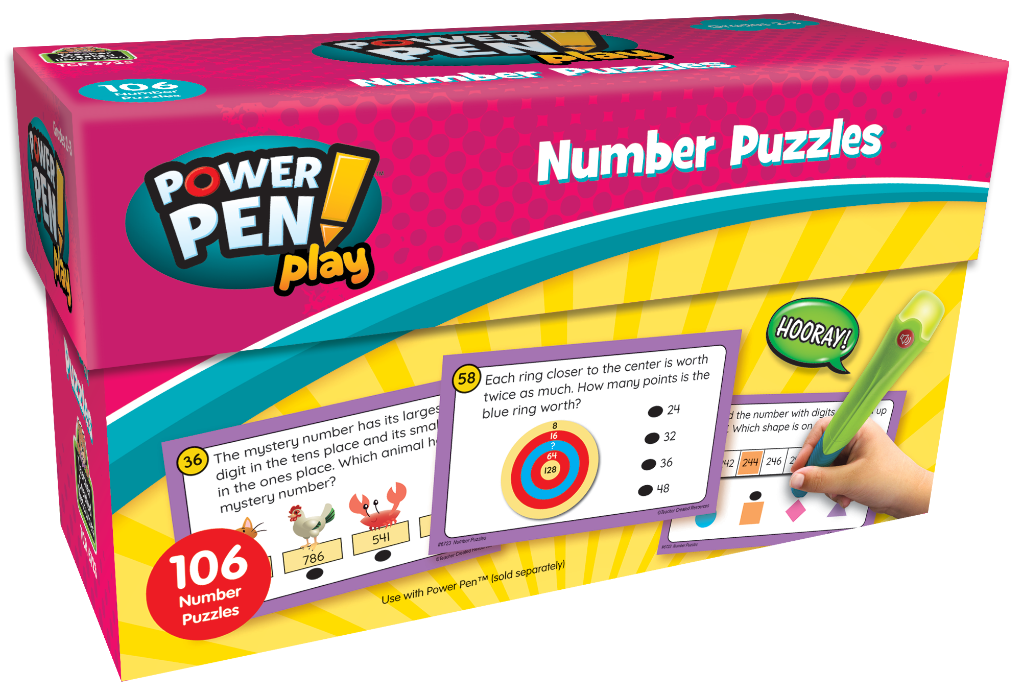 Power Pen Play: Number Puzzles (Gr. 2-3)