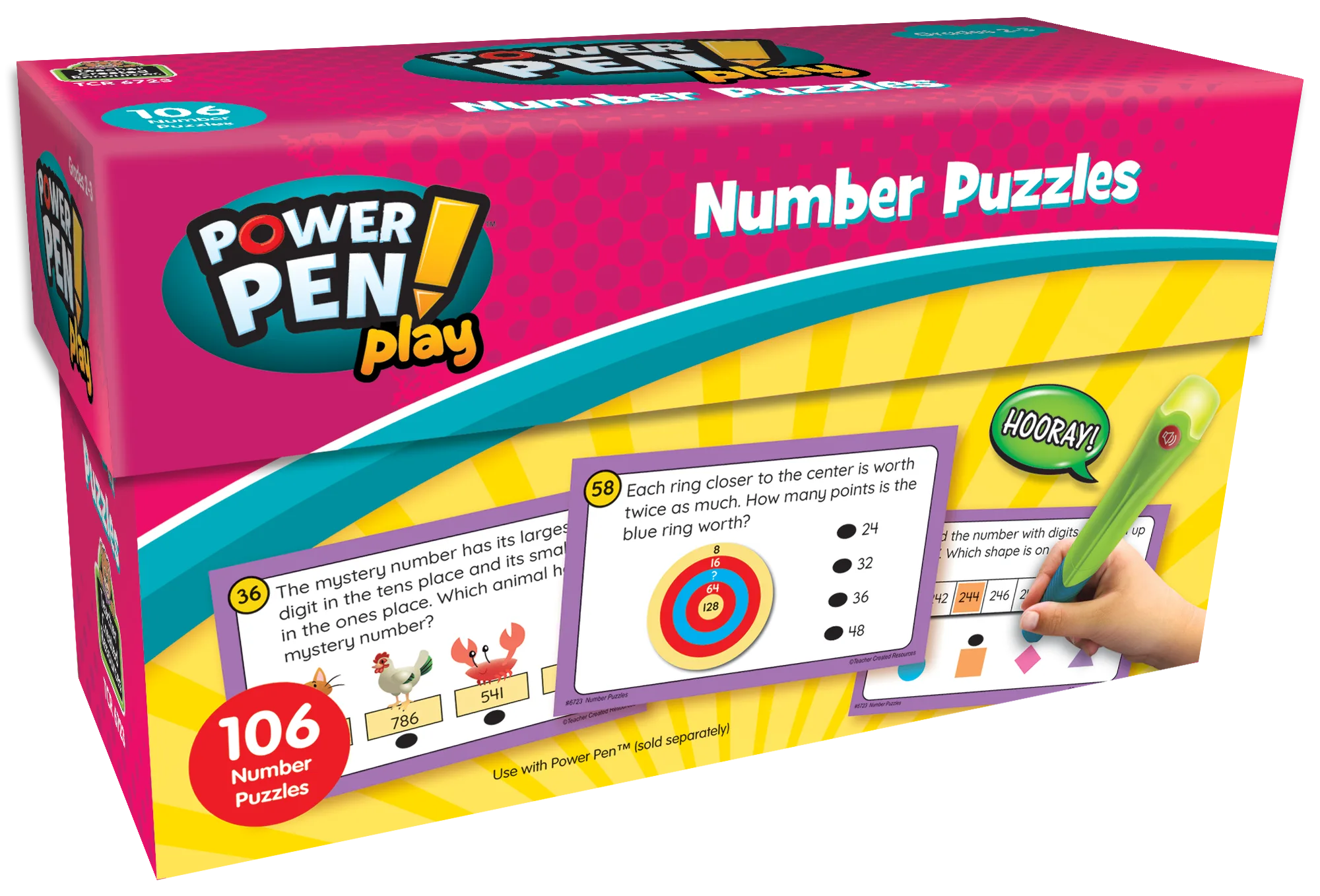 Power Pen Play: Number Puzzles (Gr. 2-3)