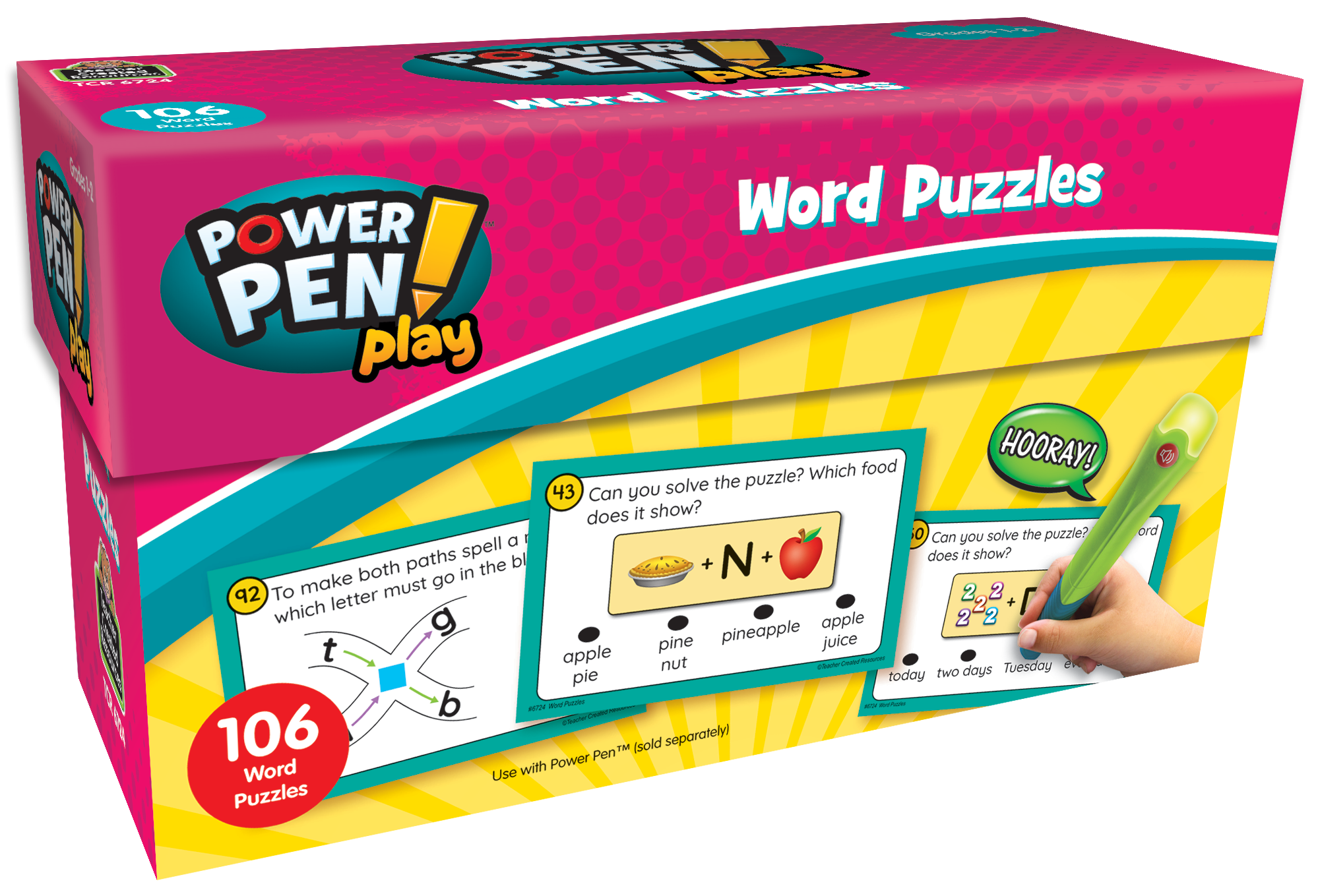 Power Pen Play: Word Puzzles (Gr. 1-2)