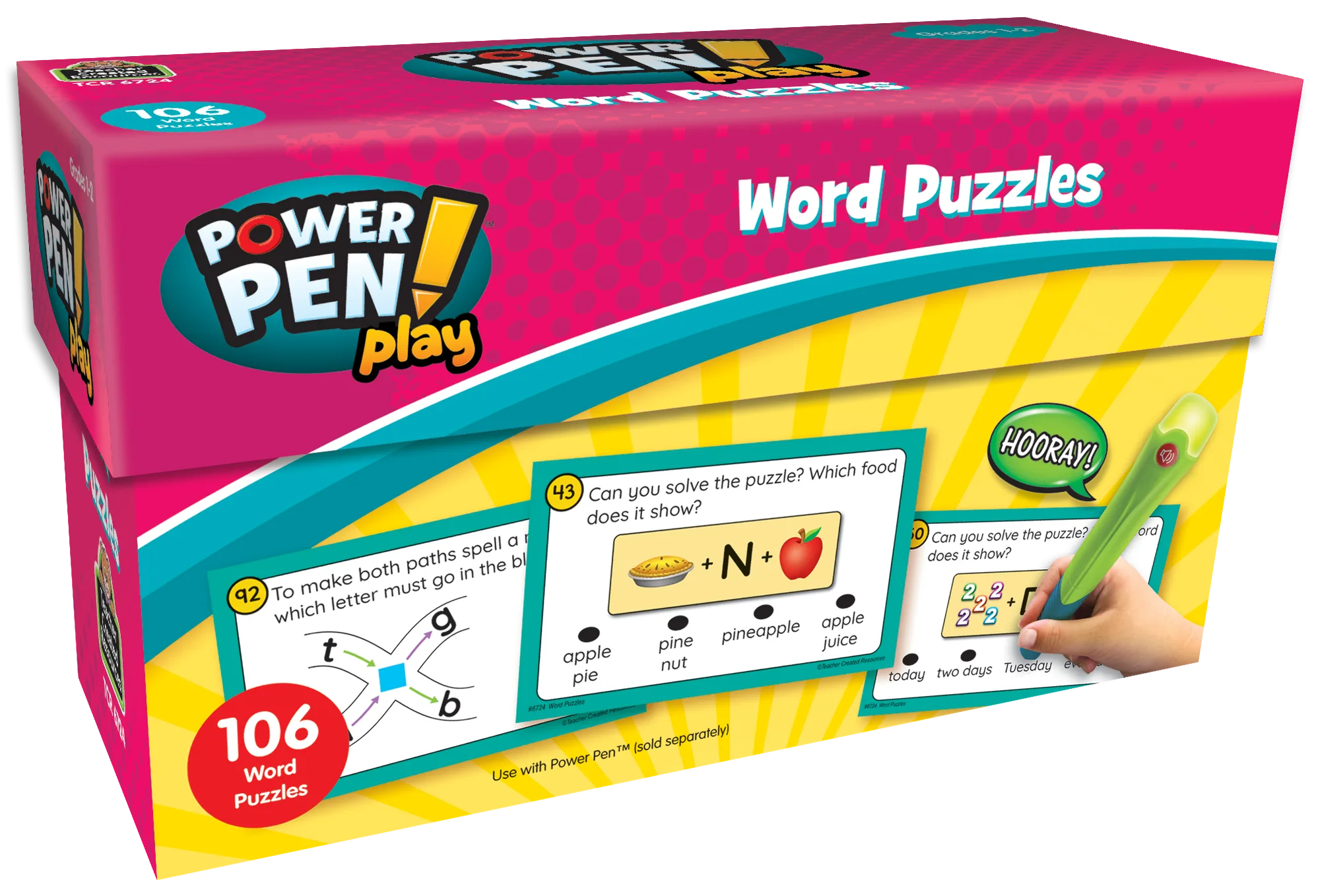 Power Pen Play: Word Puzzles (Gr. 1-2)