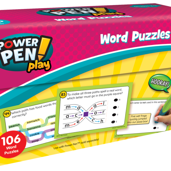 Power Pen Play: Word Puzzles (Gr. 2-3)