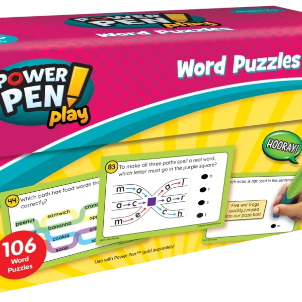 Power Pen Play: Word Puzzles (Gr. 2-3)
