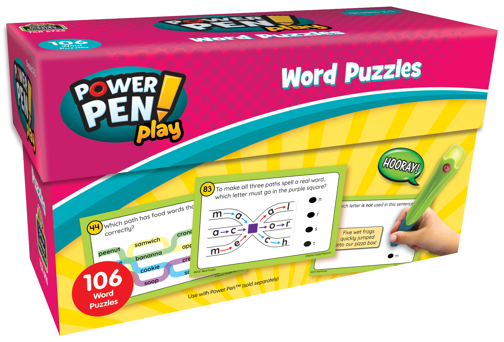 Power Pen Play: Word Puzzles (Gr. 2-3)