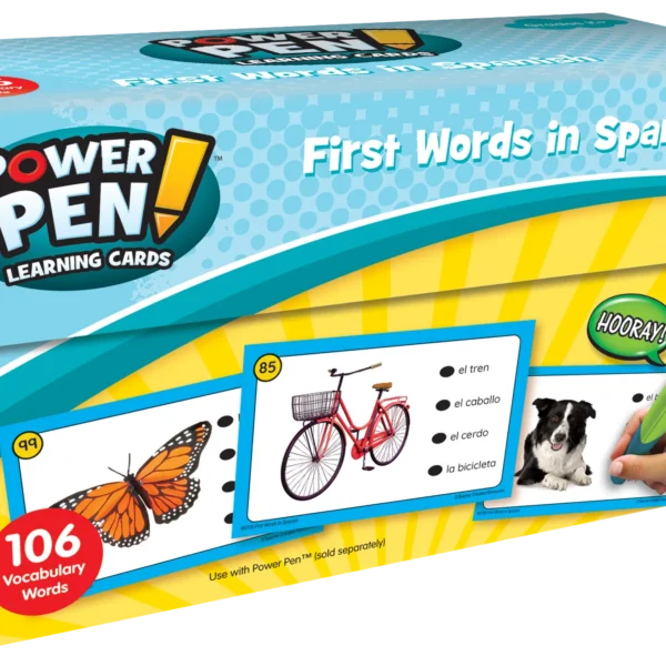 Power Pen Learning Cards: First Words in Spanis
