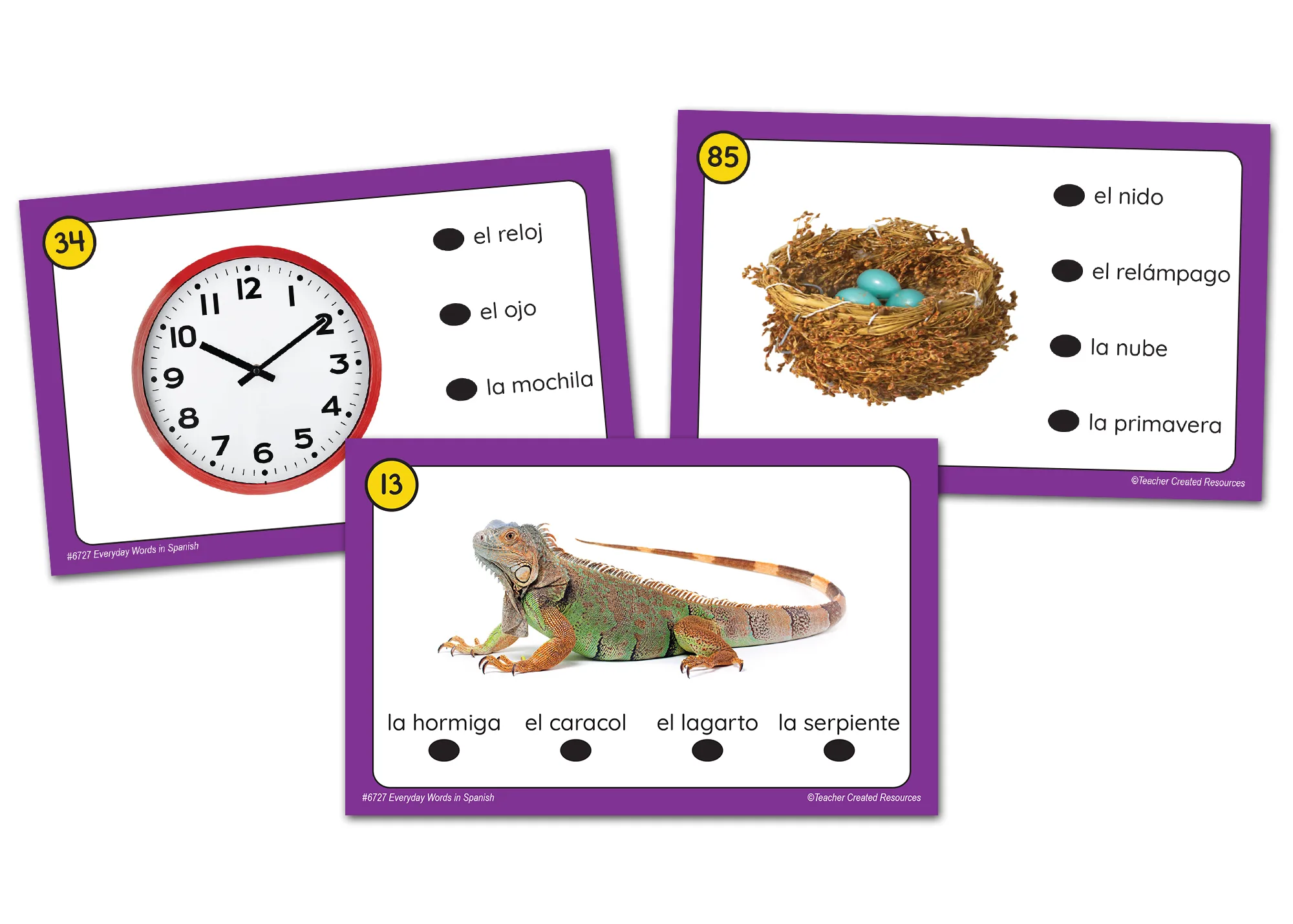 Power Pen Learning Cards: Everyday Words in Spanis - Image 2