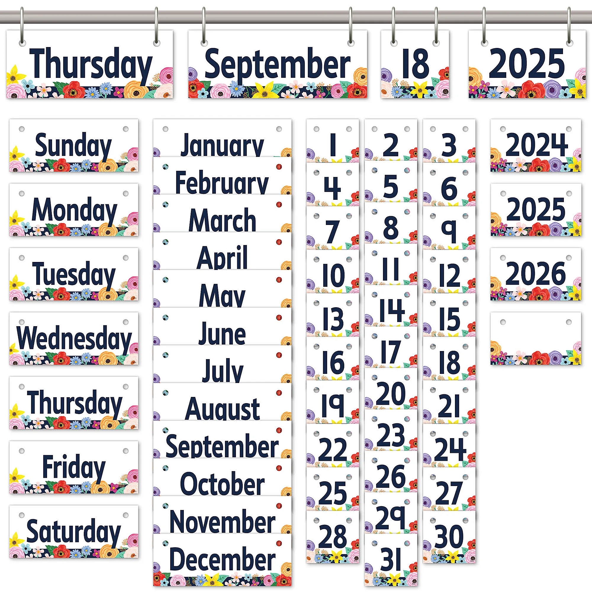 Wildflowers Flip Calendar