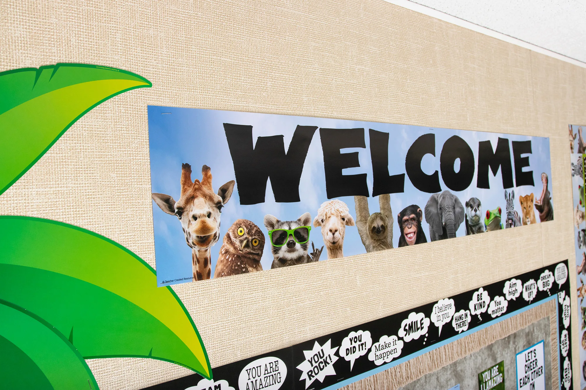 Go Wild Animals Welcome Banner - Image 2