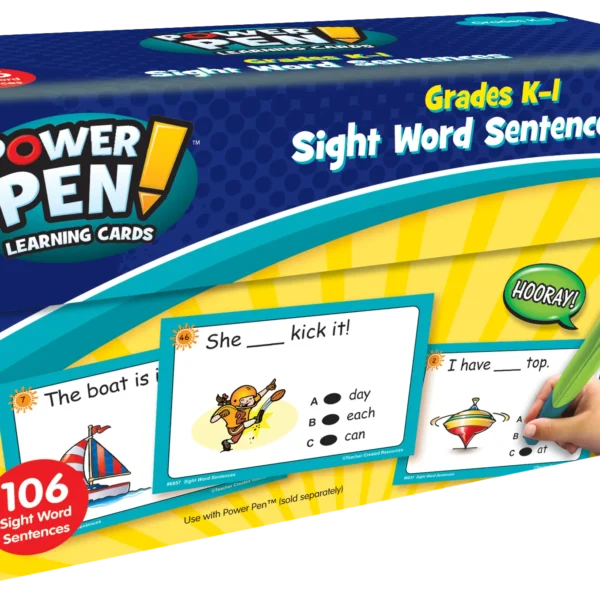 Power Pen Learning Cards: Sight Word Sentence