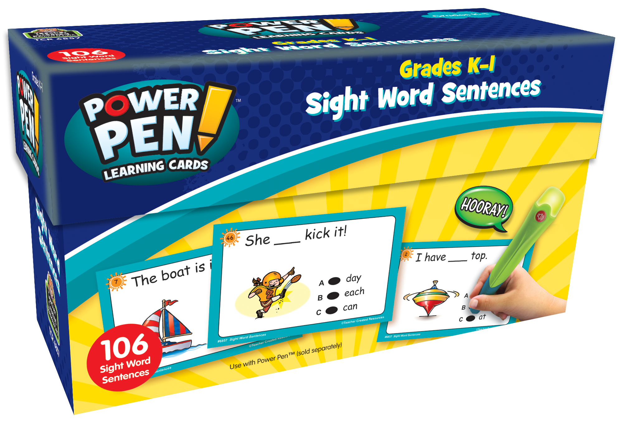 Power Pen Learning Cards: Sight Word Sentence