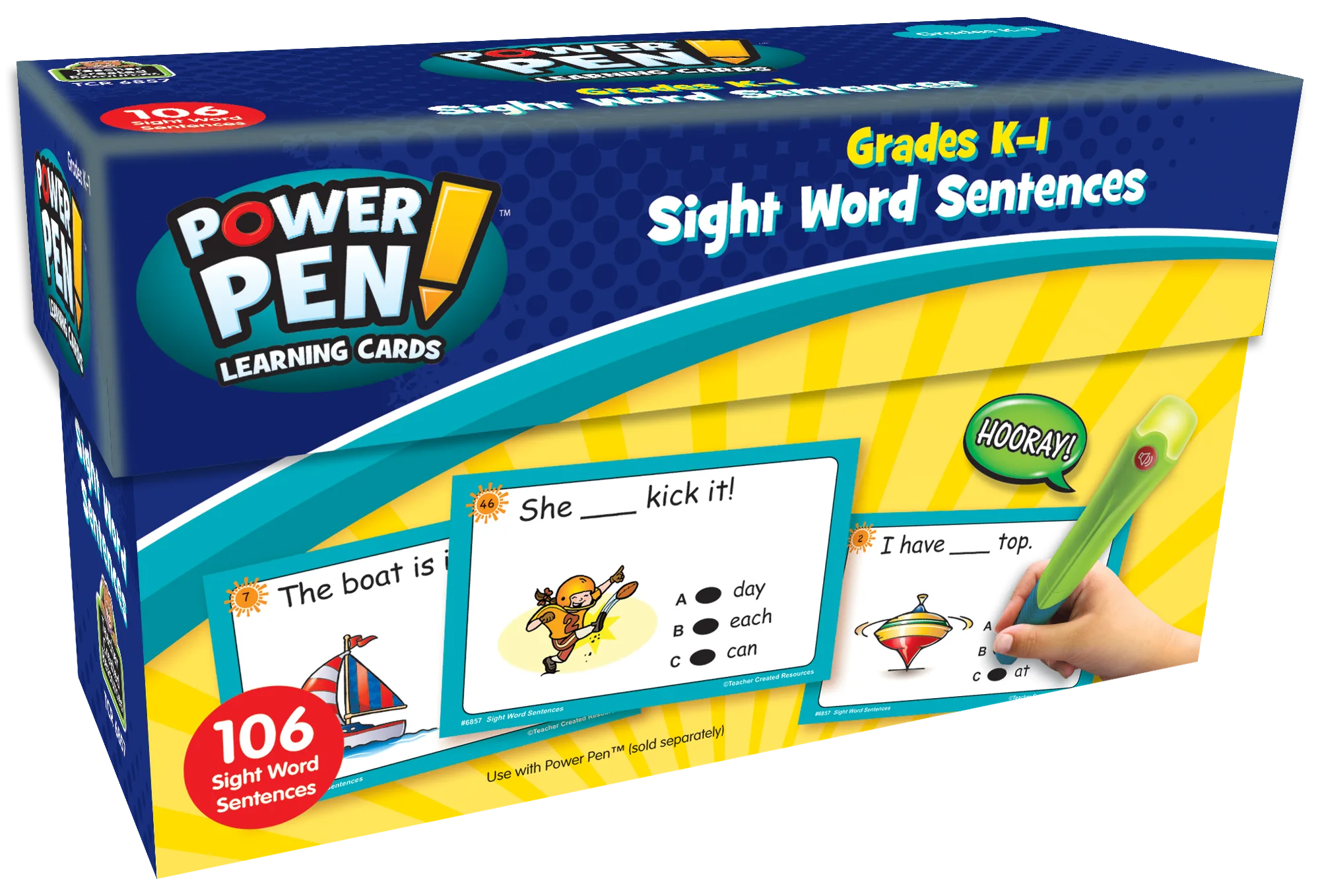 Power Pen Learning Cards: Sight Word Sentence