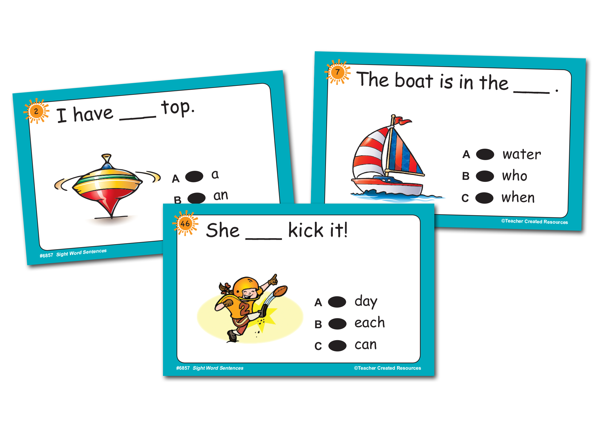 Power Pen Learning Cards: Sight Word Sentence - Image 2