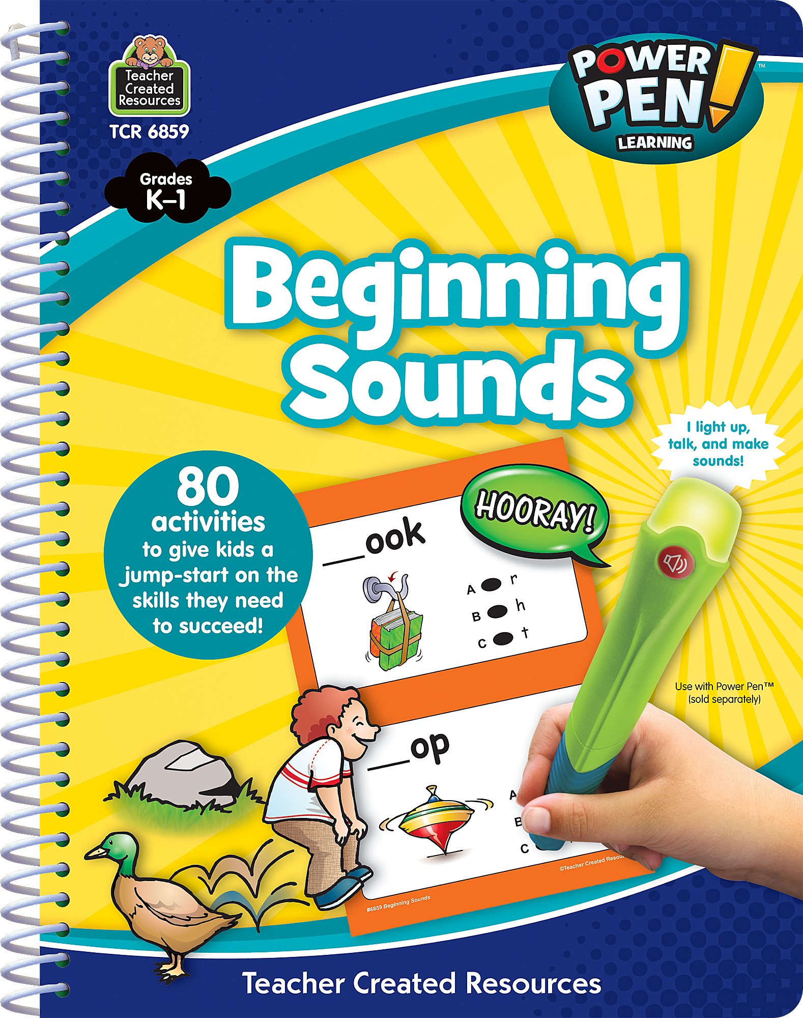 Power Pen Learning Book: Beginning Sound
