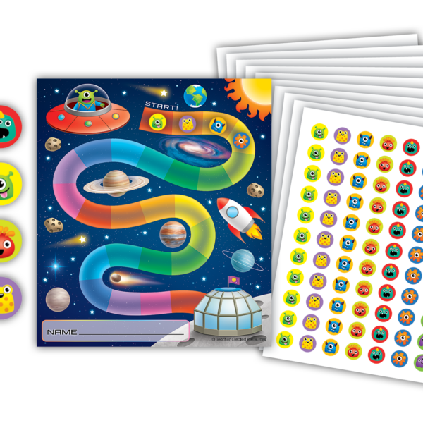 Out of This World Reward Trackers with Stickers
