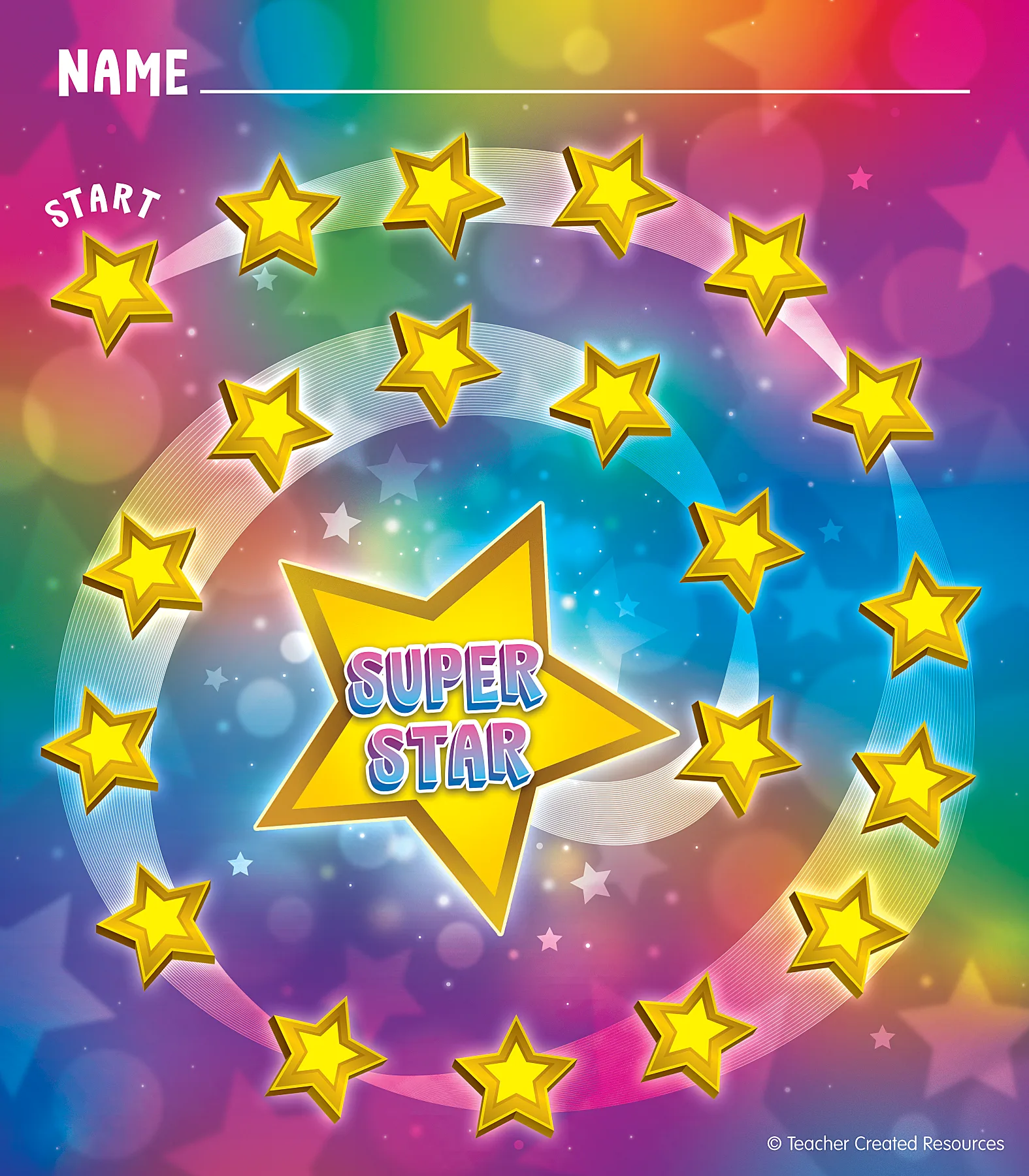 Super Star Reward Trackers with Stickers - Image 2