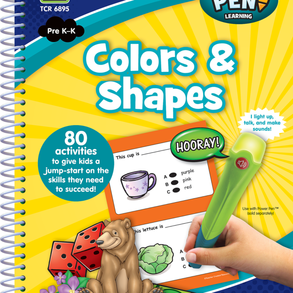 Power Pen Learning Book: Colors & Shape