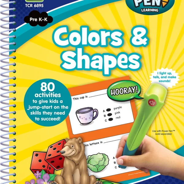 Power Pen Learning Book: Colors & Shape