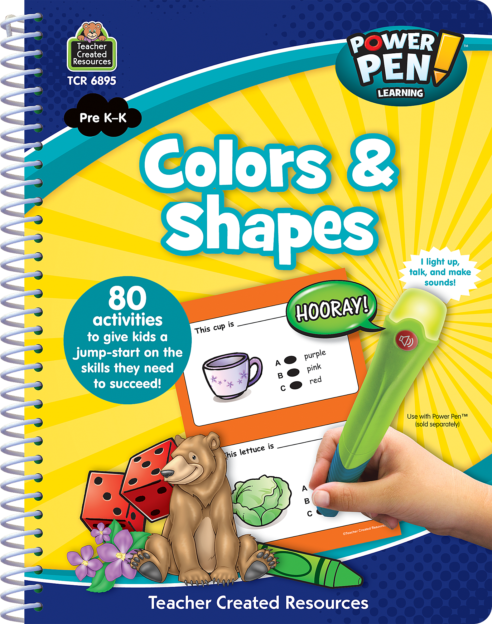 Power Pen Learning Book: Colors & Shape