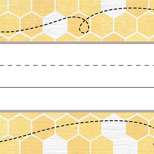 Buzzing Bees Flat Name Plates