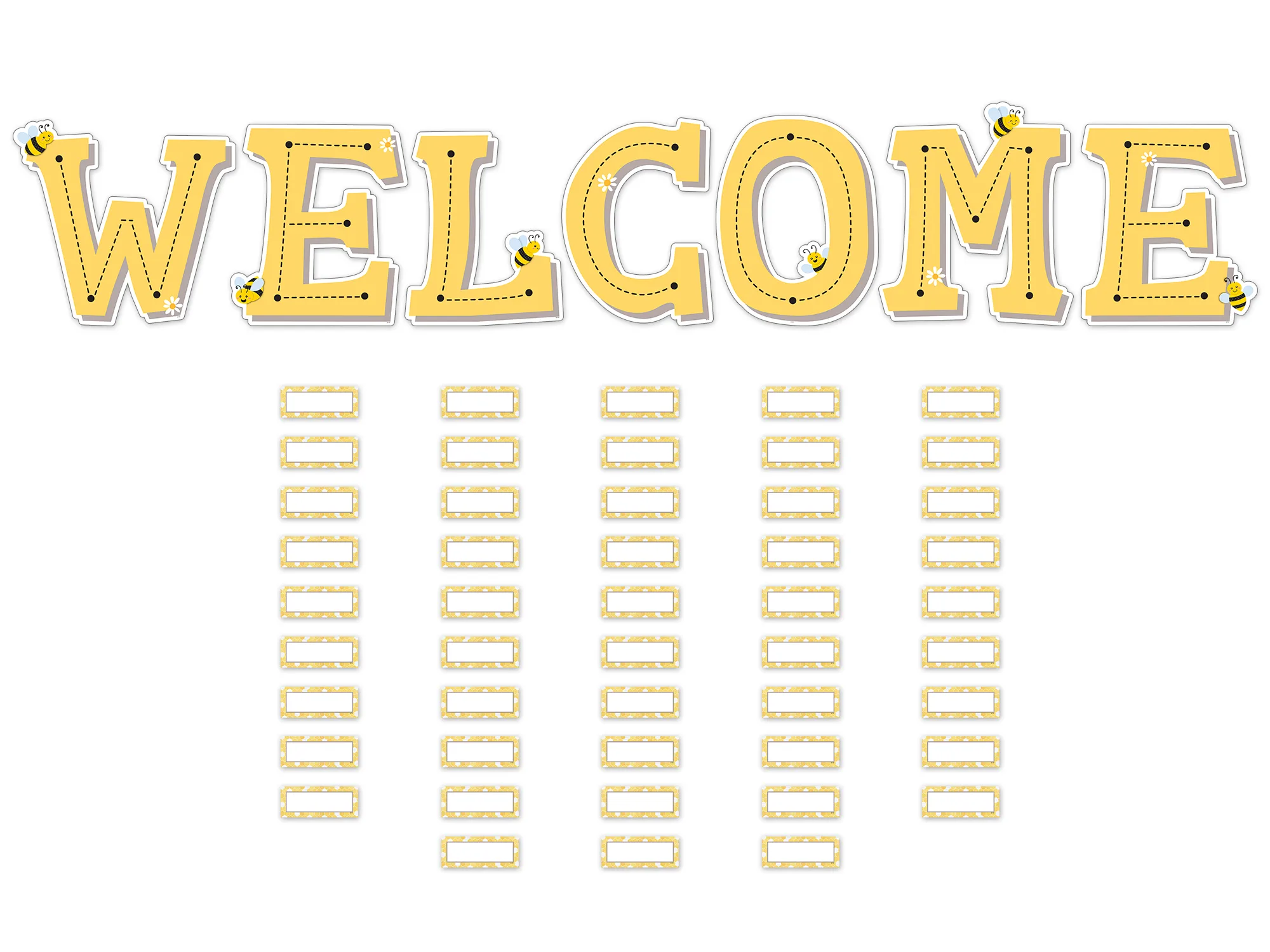 Buzzing Bees Welcome Bulletin Board - Image 2