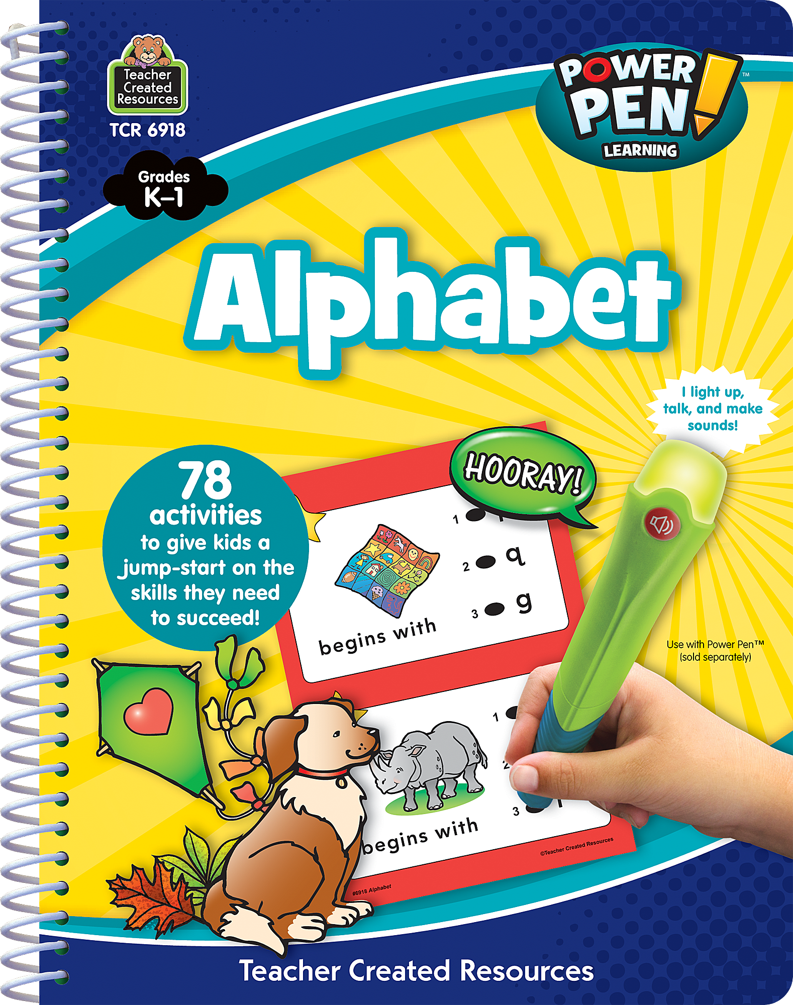 Power Pen Learning Book: Alphabe