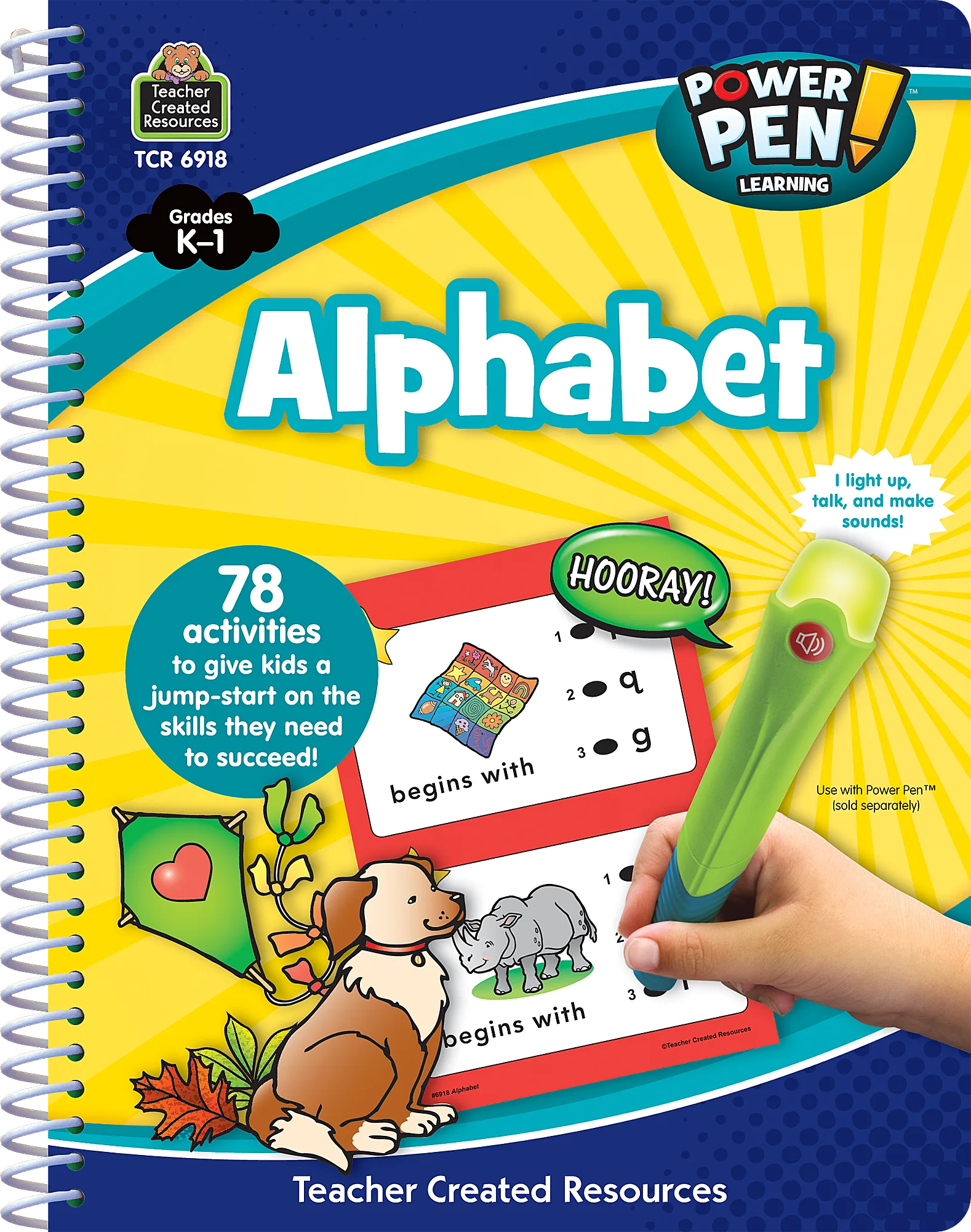 Power Pen Learning Book: Alphabe