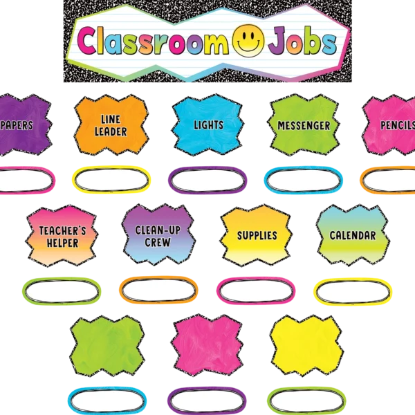 Brights 4Ever Classroom Jobs Mini Bulletin Board