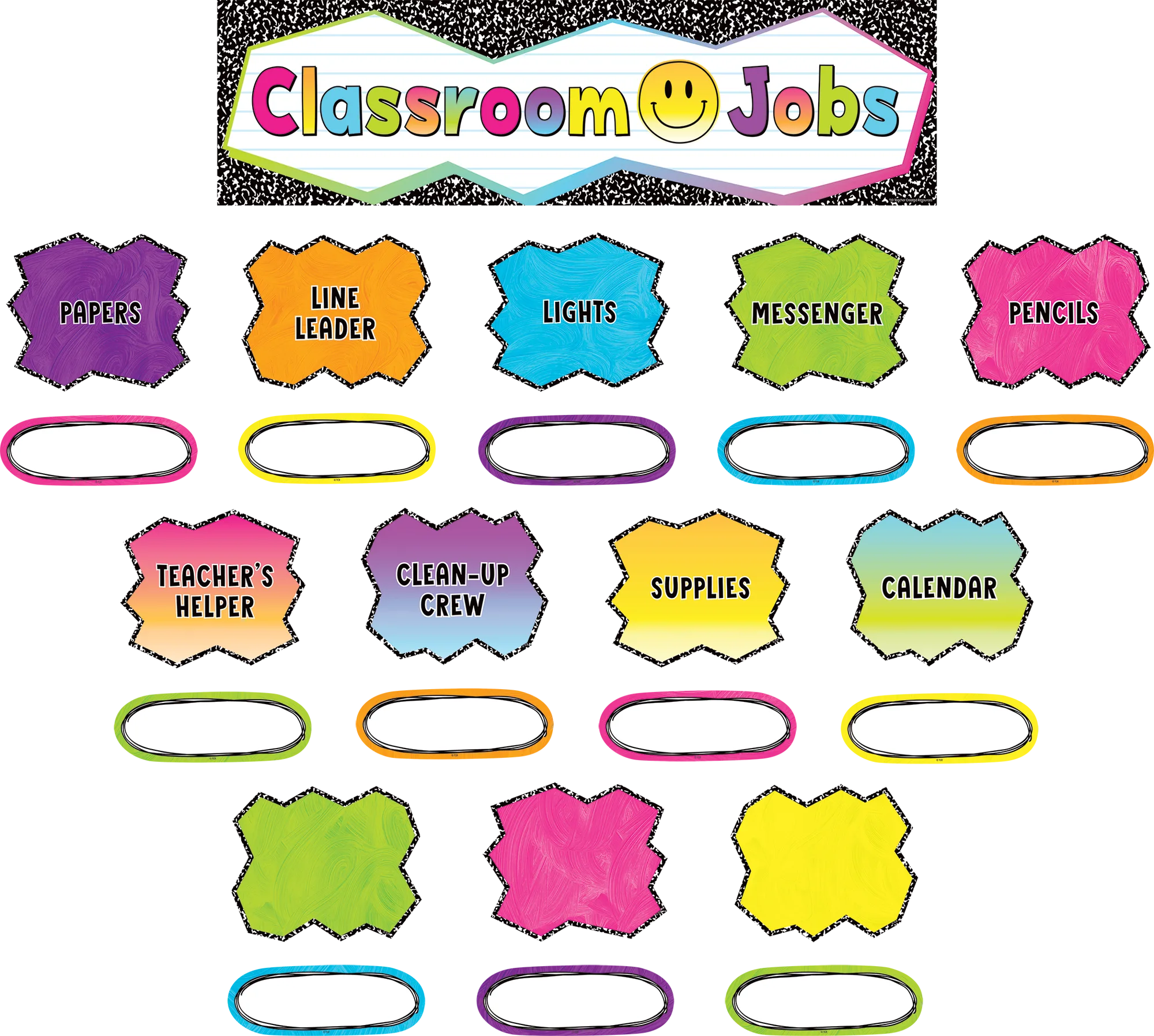 Brights 4Ever Classroom Jobs Mini Bulletin Board