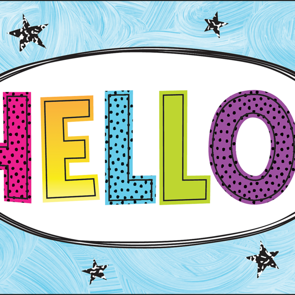Brights 4Ever Hello Postcards