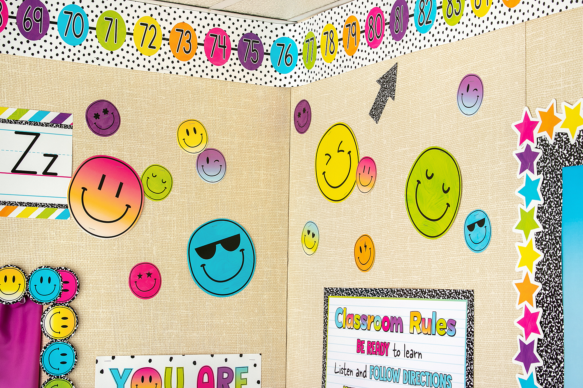 Brights 4Ever Smiley Faces Accents - Image 2