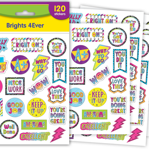Brights 4Ever Stickers